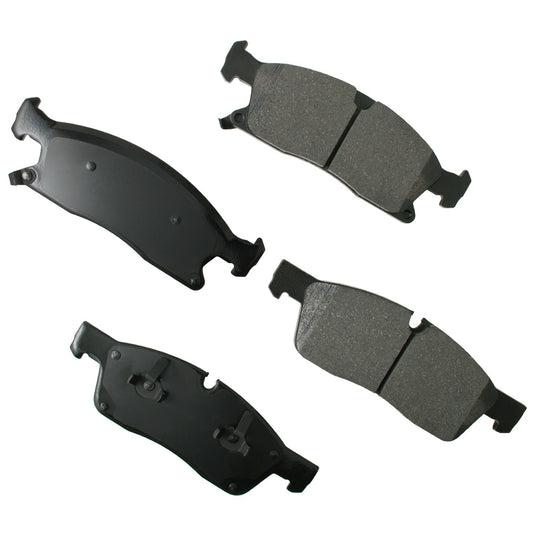 AKEBONO BRAKE CORPORATION Brake Pad Front Dodge Durango 11-12 Grand 11- AKEBONO BRAKE CORPORATION