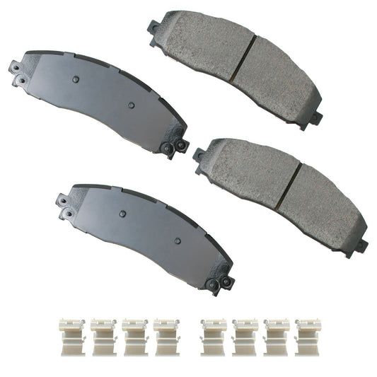 AKEBONO BRAKE CORPORATION Brake Pad Rear Ford F- 250 13-19 F-350 AKEBONO BRAKE CORPORATION