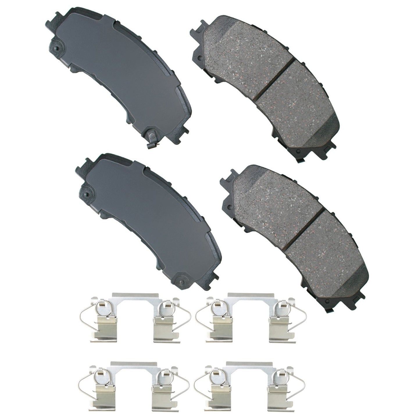 AKEBONO BRAKE CORPORATION Brake Pad Front Infiniti Q50 14-19 Q60 17-19 AKEBONO BRAKE CORPORATION