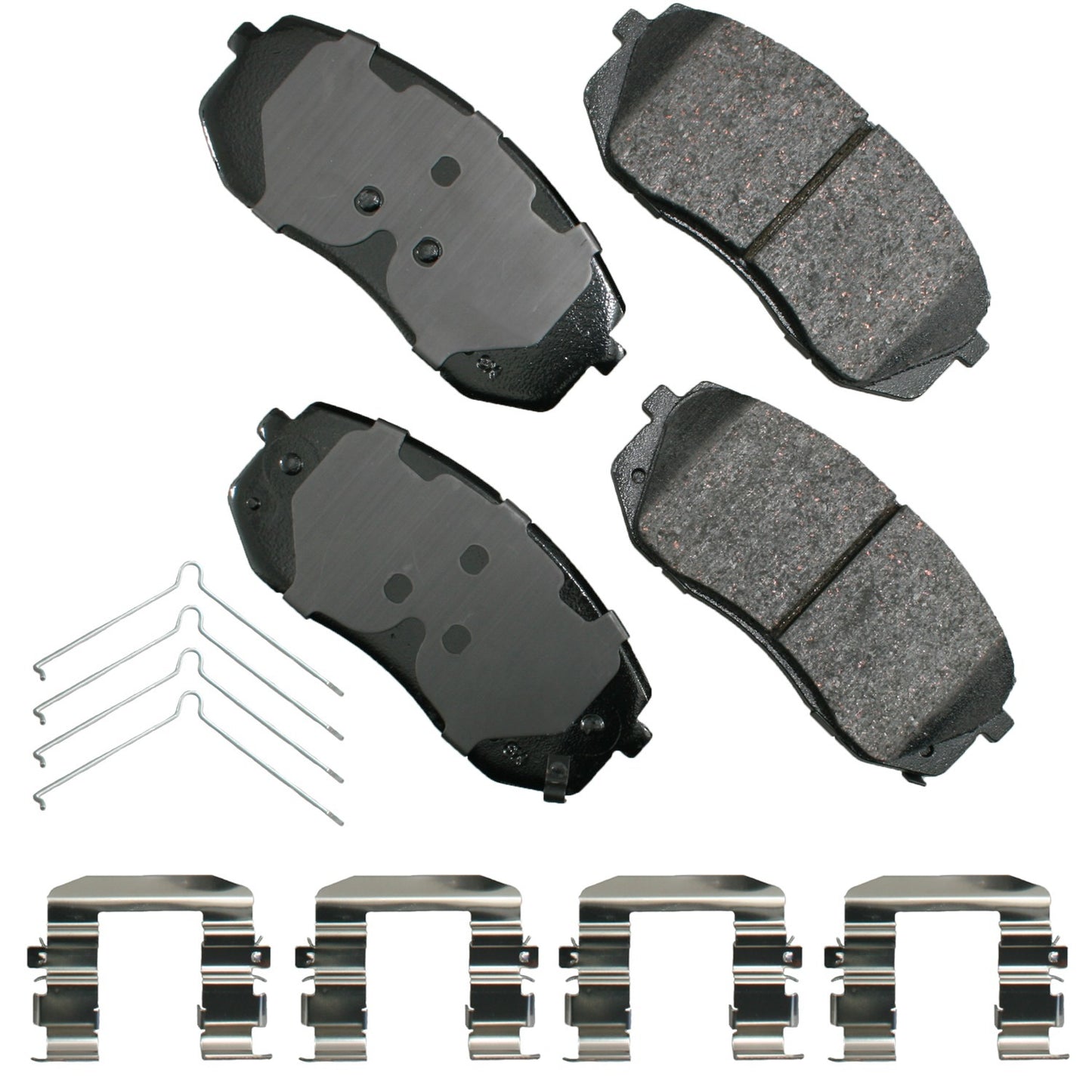 AKEBONO BRAKE CORPORATION Brake Pad Hyundai Sonata 15-19 Optima 16-19 AKEBONO BRAKE CORPORATION