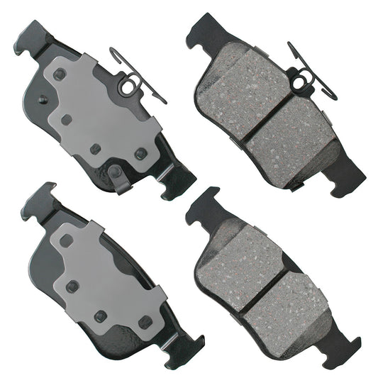 AKEBONO BRAKE CORPORATION Brake Pad Rear Honda Civic 16-18 AKEBONO BRAKE CORPORATION