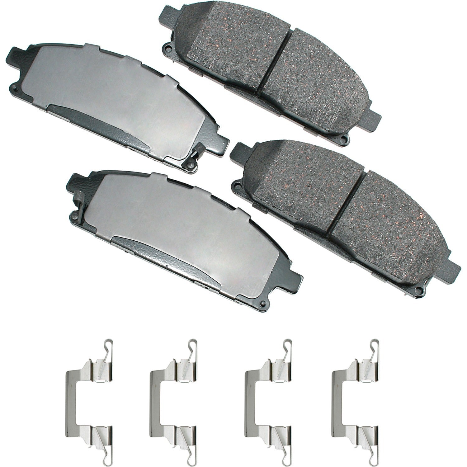 AKEBONO BRAKE CORPORATION Brake Pads Front Acura MDX 03-06 Quest 04-09 AKEBONO BRAKE CORPORATION