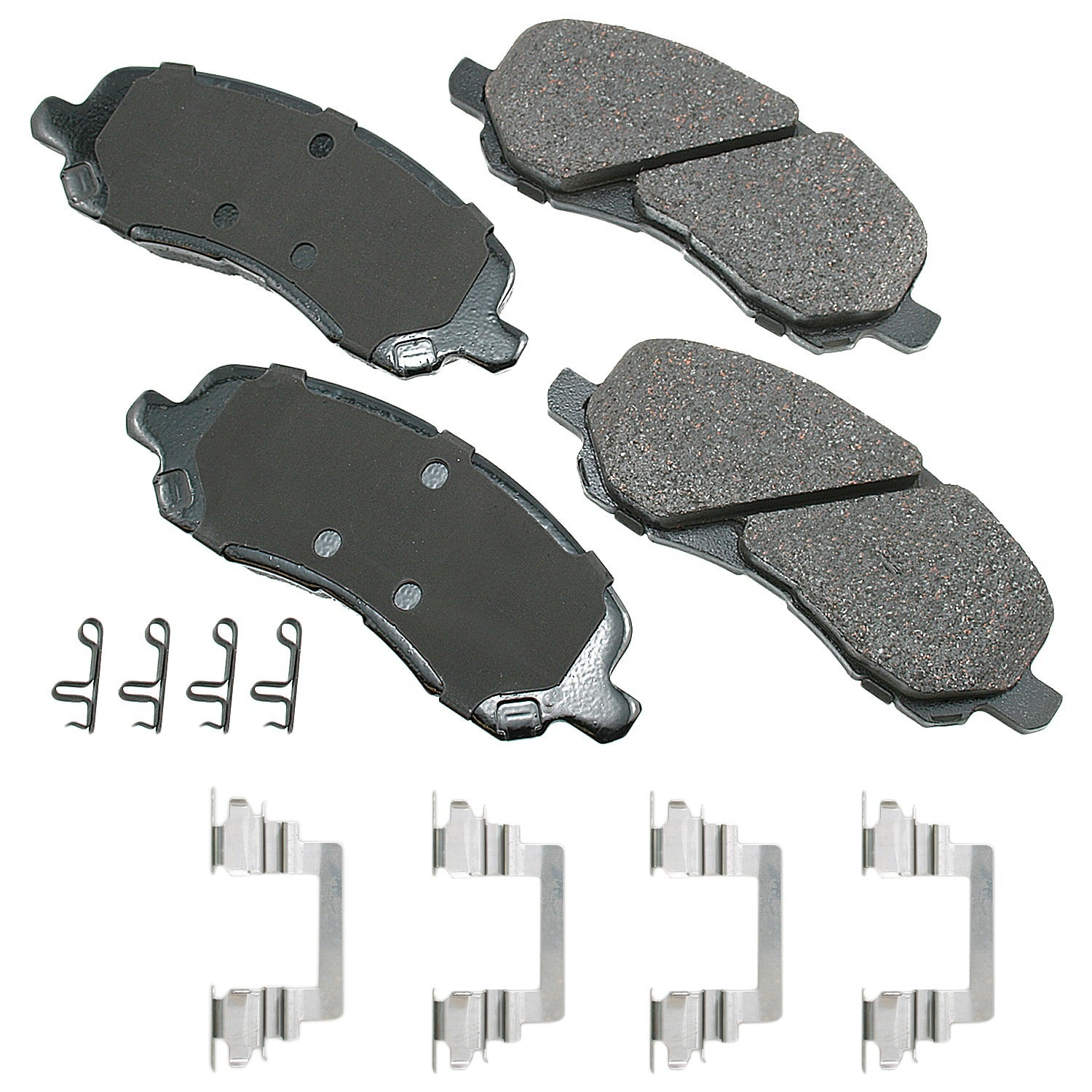 AKEBONO BRAKE CORPORATION Brake Pads Front Chrysler 200 11-14 AKEBONO BRAKE CORPORATION