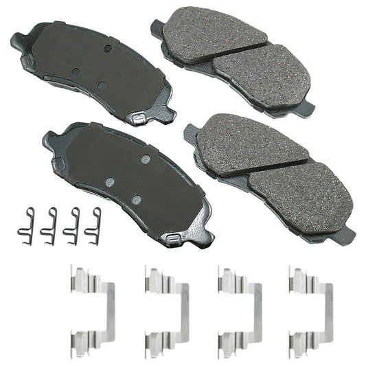 AKEBONO BRAKE CORPORATION Brake Pads Front Chrysler 200 11-14 AKEBONO BRAKE CORPORATION