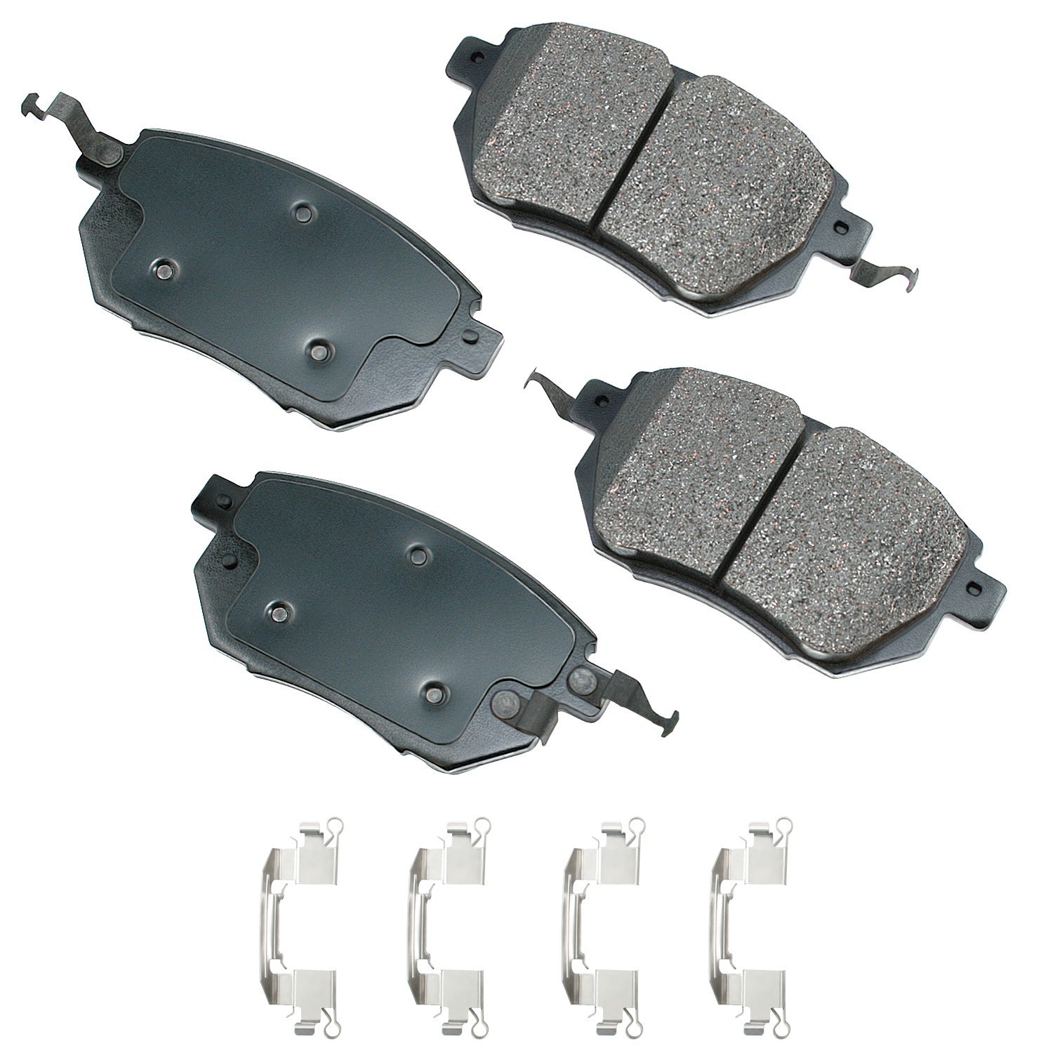 AKEBONO BRAKE CORPORATION Brake Pads Front Infiniti FX35 03-06 AKEBONO BRAKE CORPORATION