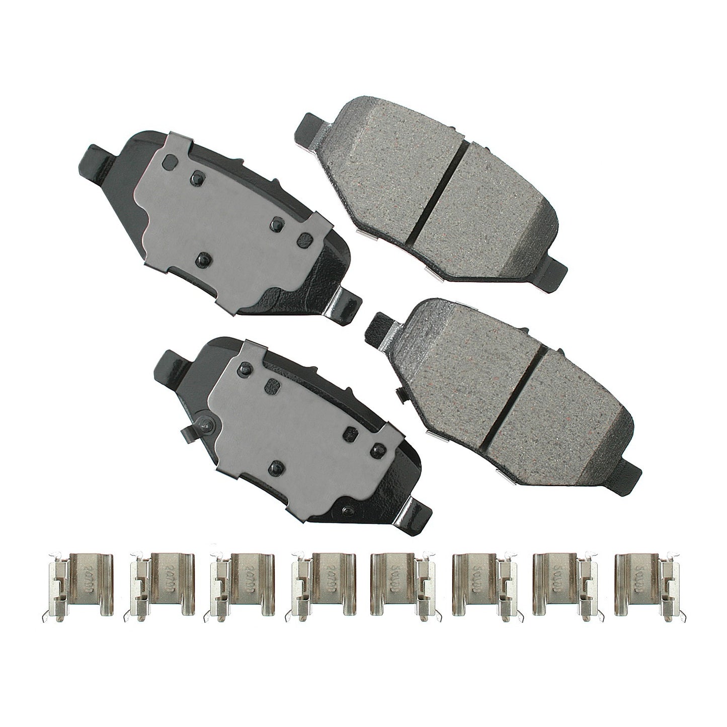 AKEBONO BRAKE CORPORATION Brake Pads Dodge Caravan 12-16 AKEBONO BRAKE CORPORATION