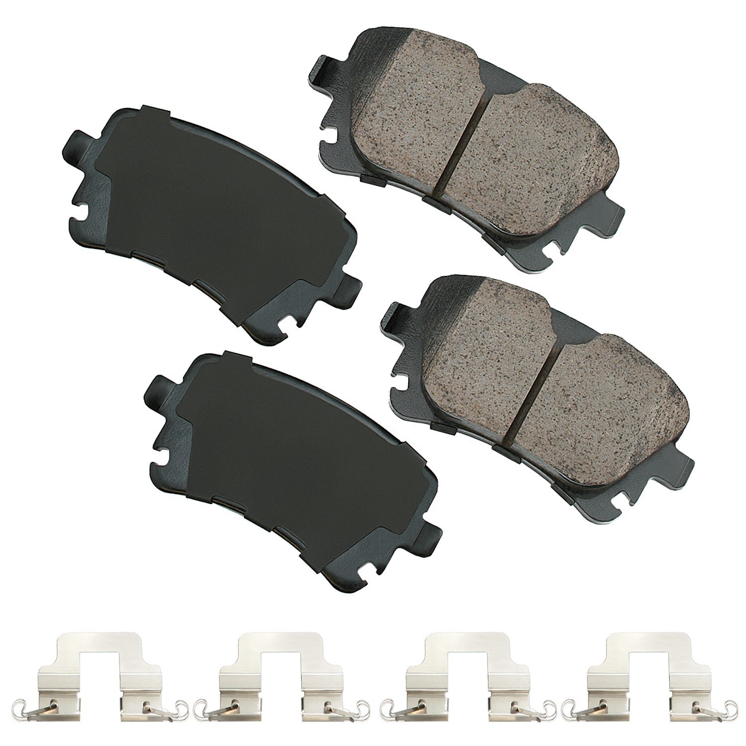 AKEBONO BRAKE CORPORATION Euro Ultra-Premium Brake Pads - Rear AKEBONO BRAKE CORPORATION