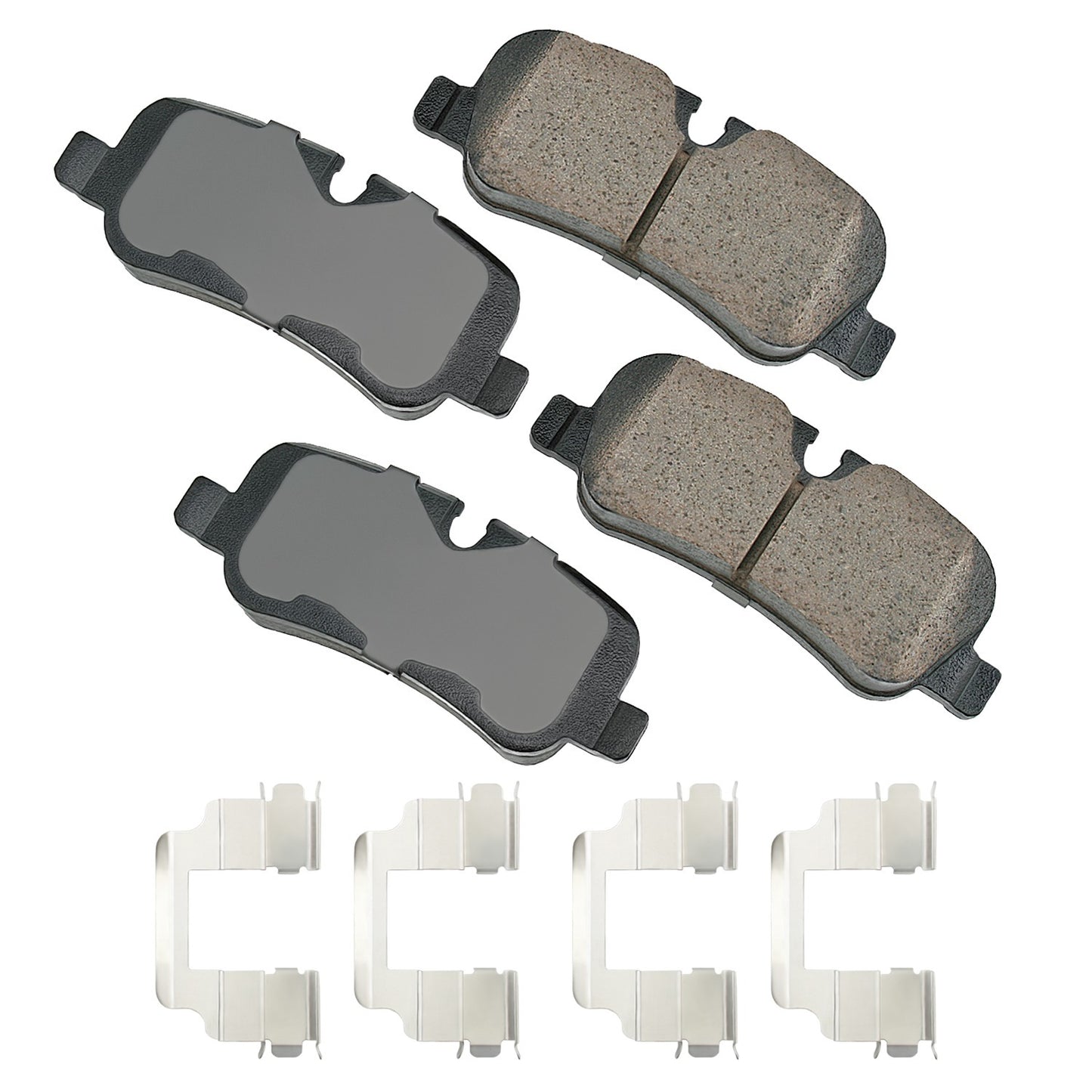 AKEBONO BRAKE CORPORATION Brake Pads Rear Land Rover LR3 05-09 AKEBONO BRAKE CORPORATION