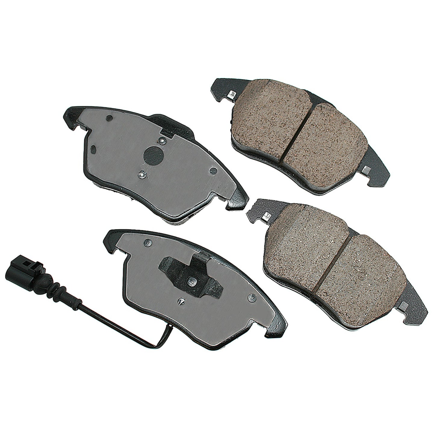 AKEBONO BRAKE CORPORATION Brake Pads Front Audi A3 06-13 A3 Quattro AKEBONO BRAKE CORPORATION