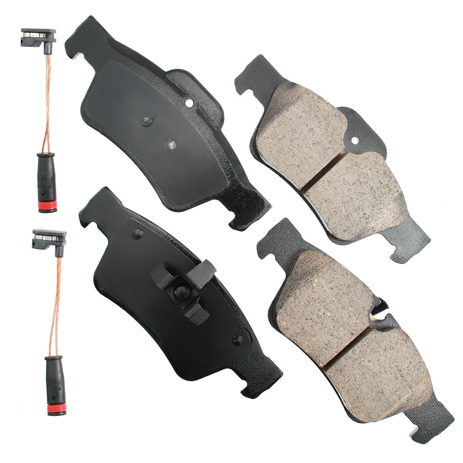 AKEBONO BRAKE CORPORATION Euro Ultra-Premium Brake Pads - Rear AKEBONO BRAKE CORPORATION