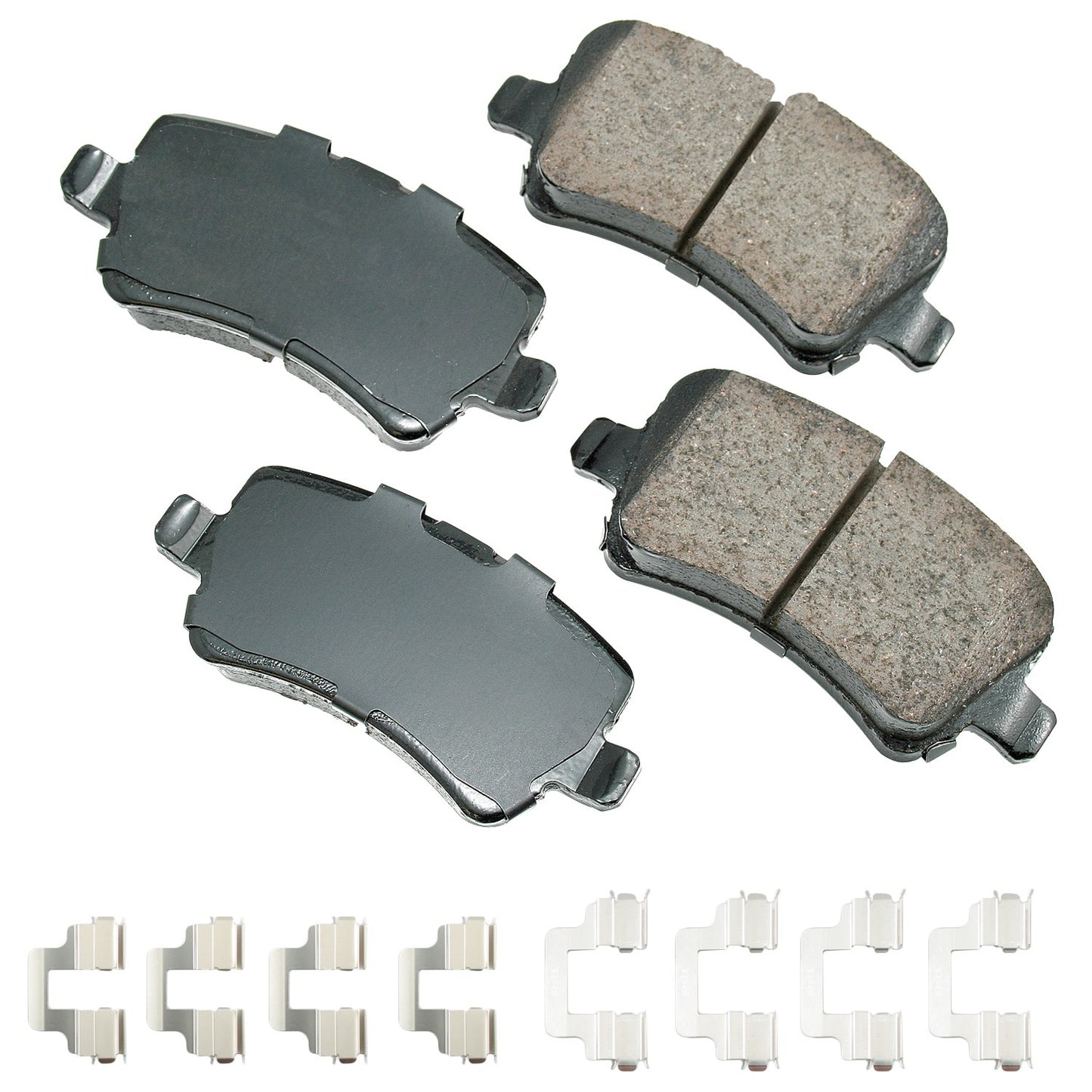 AKEBONO BRAKE CORPORATION Brake Pads Rear Land Rover LR2 13-15 Range Rv AKEBONO BRAKE CORPORATION