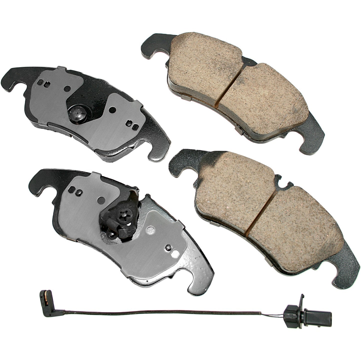 AKEBONO BRAKE CORPORATION Audi A4 16-09  A4 allroa d 16-13  A4 Quattro 16-0 AKEBONO BRAKE CORPORATION