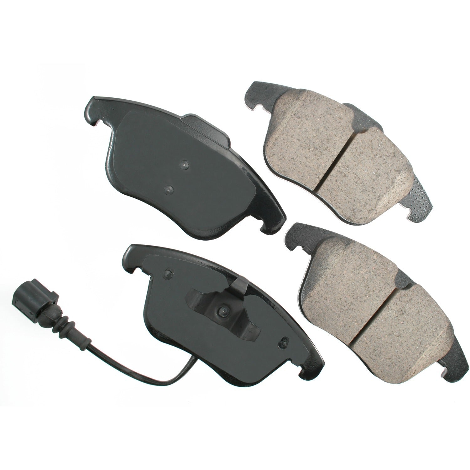 AKEBONO BRAKE CORPORATION Brake Pads Audi Q3 18-15 Q3 Quattro 18-15 AKEBONO BRAKE CORPORATION