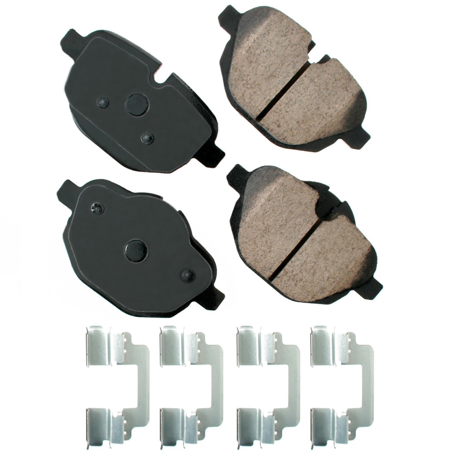 AKEBONO BRAKE CORPORATION Euro Ultra-Premium Brake Pads - Rear AKEBONO BRAKE CORPORATION