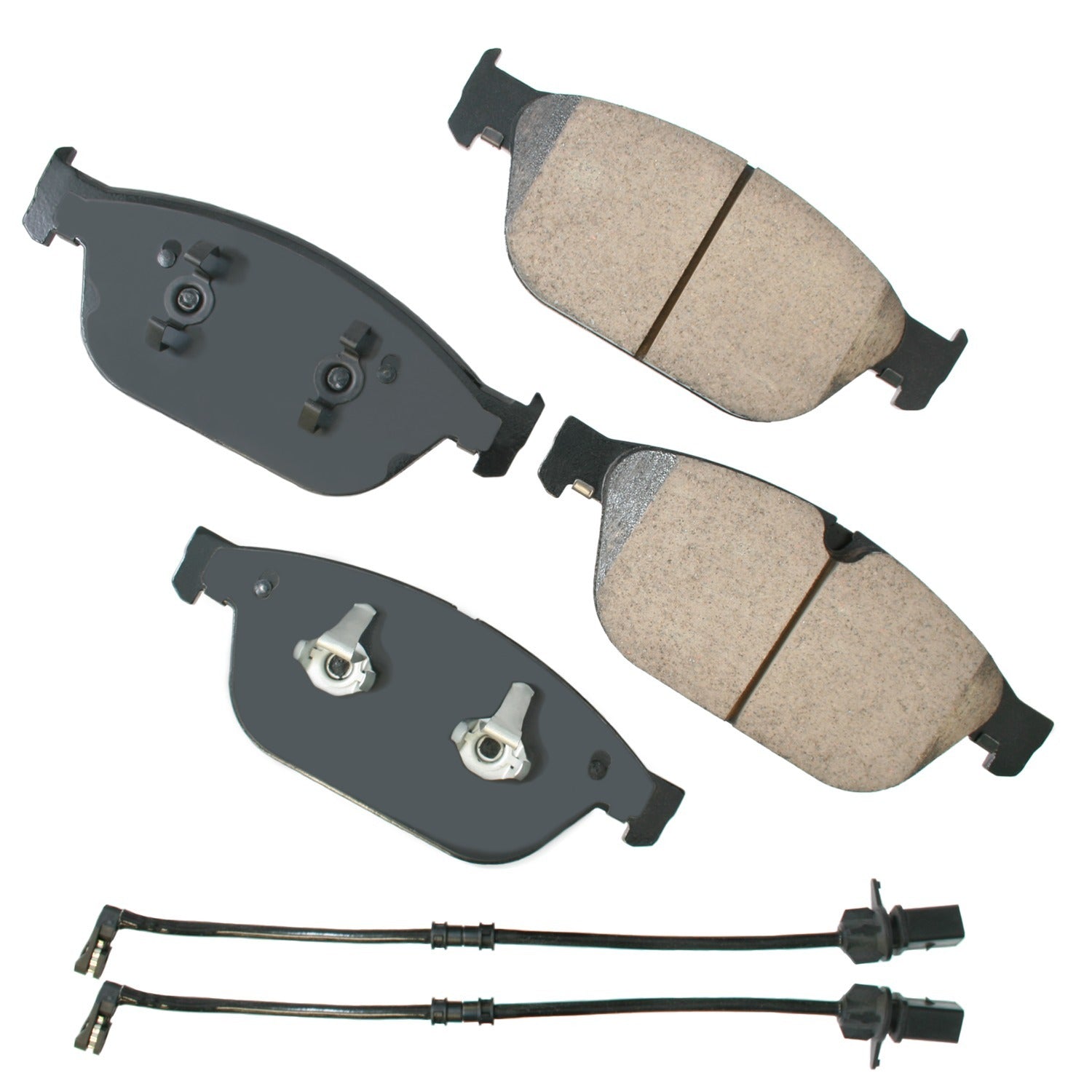 AKEBONO BRAKE CORPORATION Euro Ultra-Premium Brake Pads - Front AKEBONO BRAKE CORPORATION