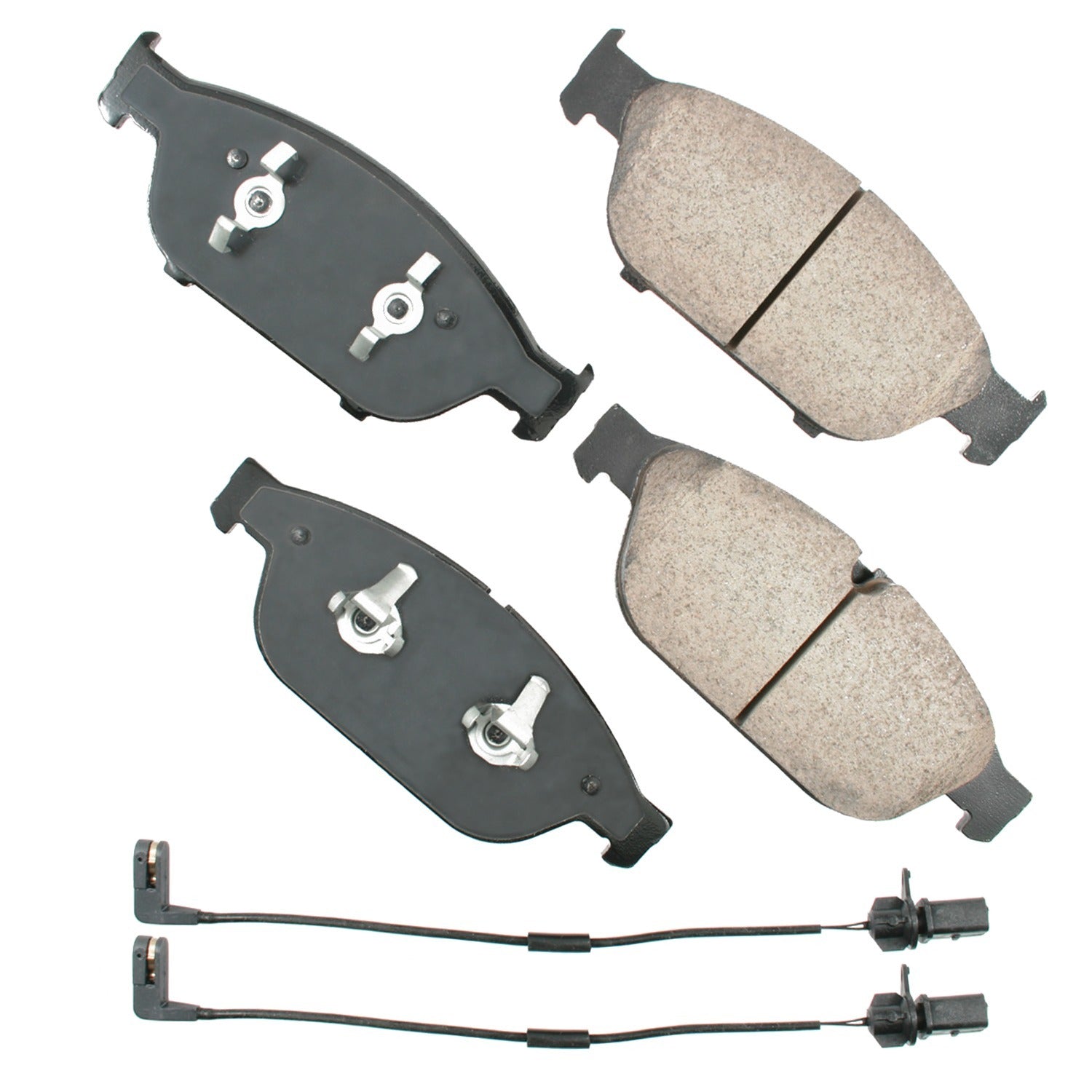 AKEBONO BRAKE CORPORATION Euro Ultra-Premium Brake Pads - Front AKEBONO BRAKE CORPORATION