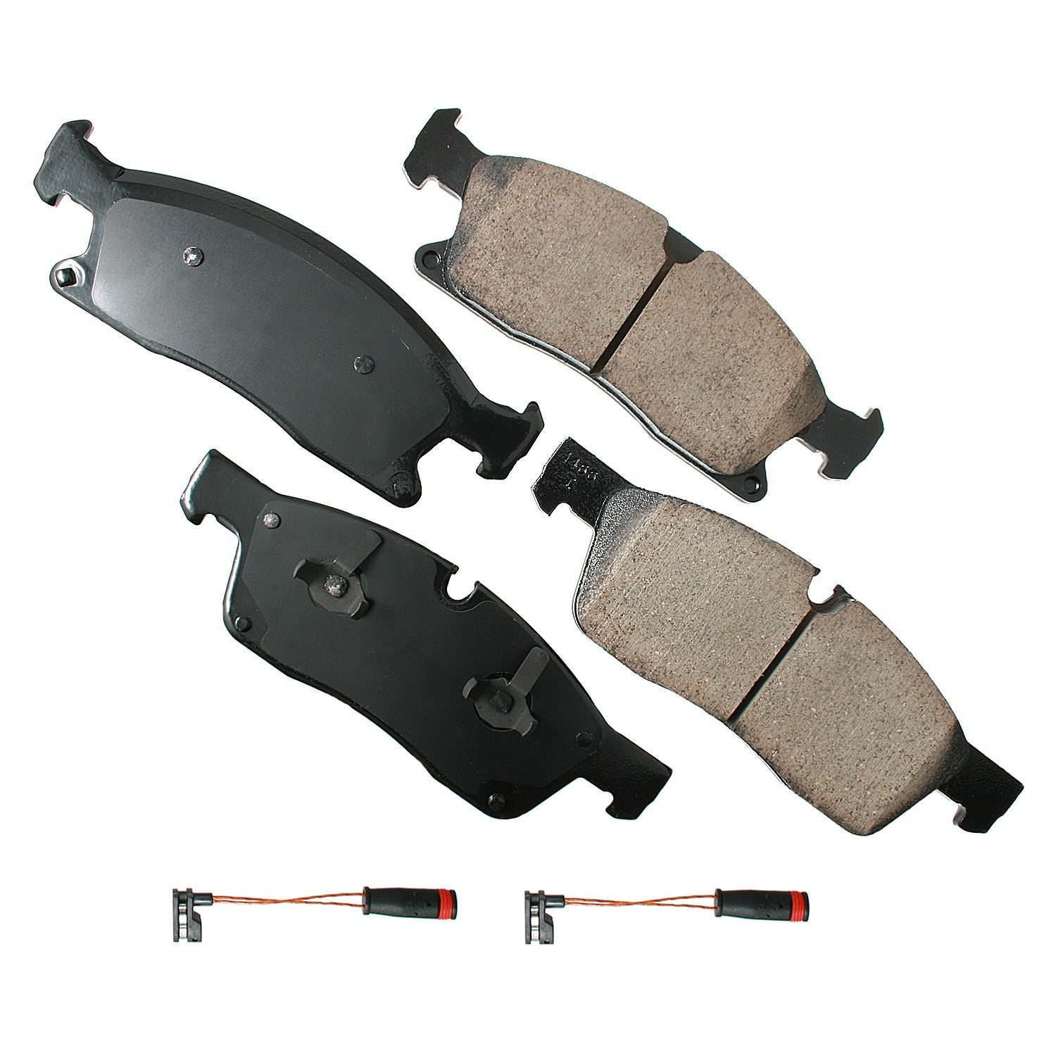 AKEBONO BRAKE CORPORATION Euro Ultra-Premium Brake Pads - Front AKEBONO BRAKE CORPORATION