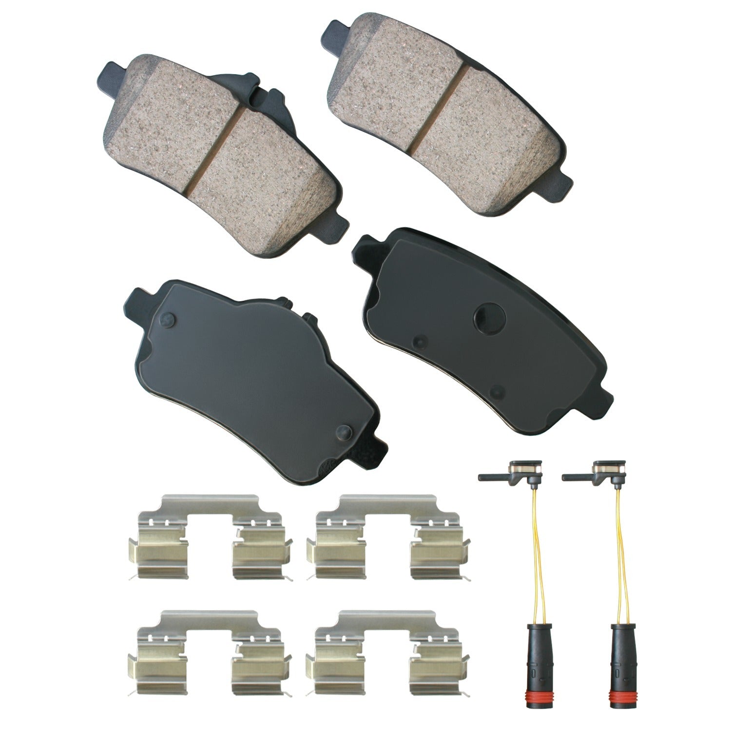 AKEBONO BRAKE CORPORATION Brake Pads Rear Mercedes GLE300d 16 GLE350 16-17 AKEBONO BRAKE CORPORATION