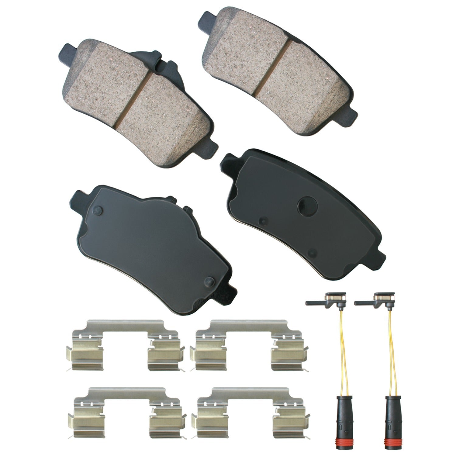 AKEBONO BRAKE CORPORATION Brake Pads Rear Mercedes CLA45 14-17 GL350 13-16 AKEBONO BRAKE CORPORATION