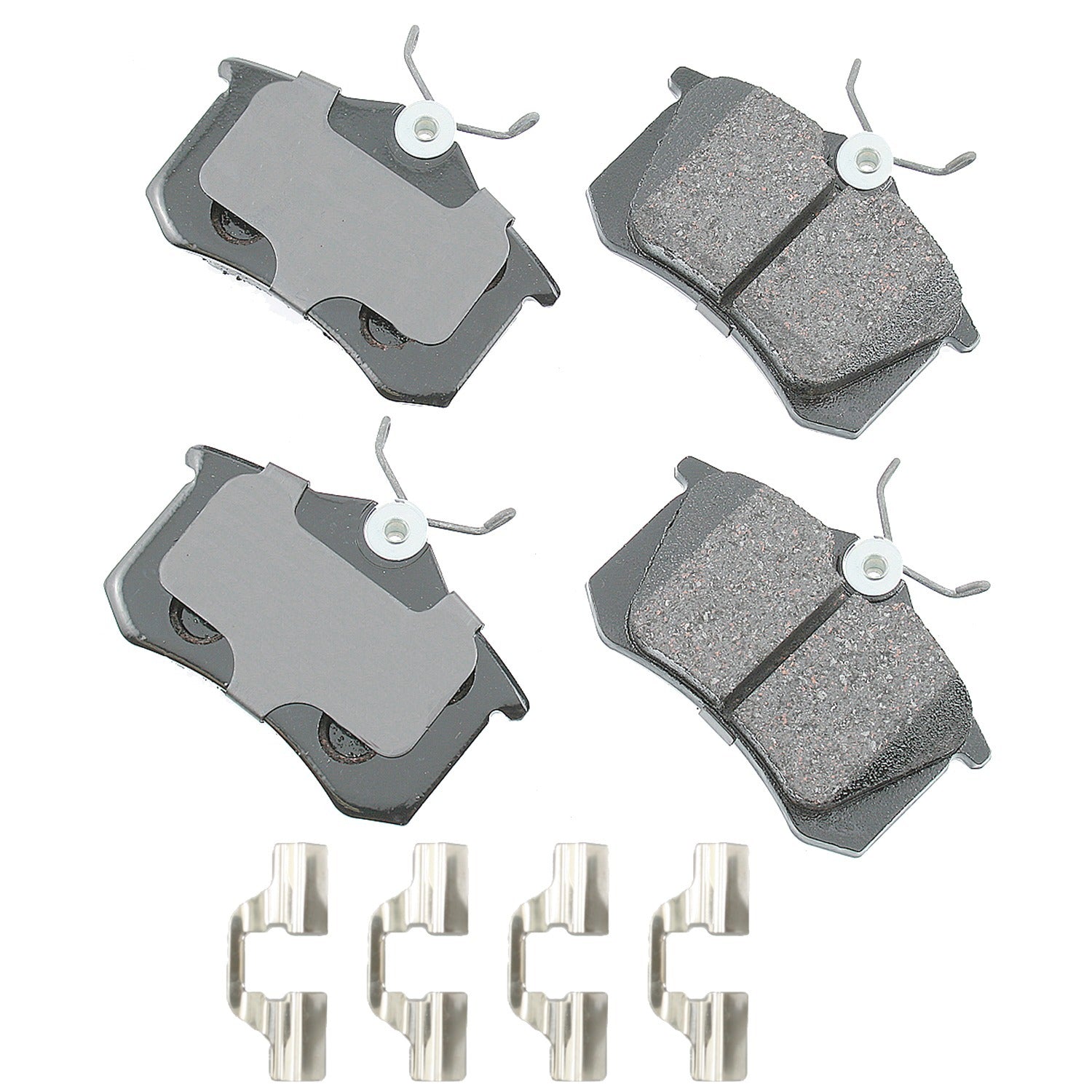 AKEBONO BRAKE CORPORATION Brake Pads Rear Audi A3 11-13 A4 00-06 AKEBONO BRAKE CORPORATION