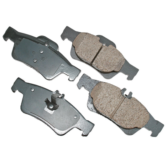 AKEBONO BRAKE CORPORATION Brake Pads Rear Mercedes CL500 03-06 CL550 07-14 AKEBONO BRAKE CORPORATION