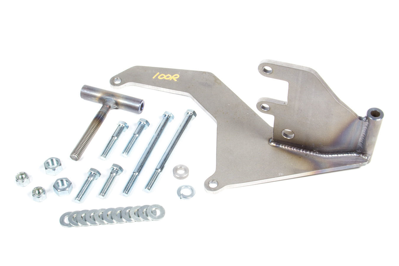 ALAN GROVE COMPONENTS A/C Bracket SBC Short Pump Pass. Side High Mt. ALAN GROVE COMPONENTS