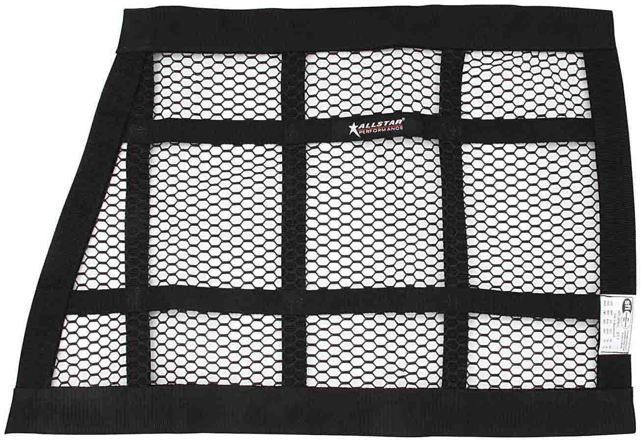 ALLSTAR PERFORMANCE Mesh Window Net Black 22 x 27 x 18 SFI ALLSTAR PERFORMANCE