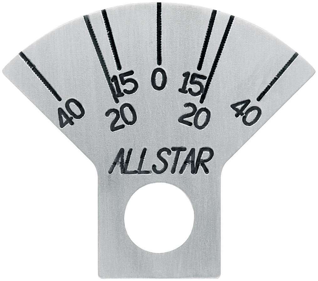 ALLSTAR PERFORMANCE Caster Plate ALLSTAR PERFORMANCE