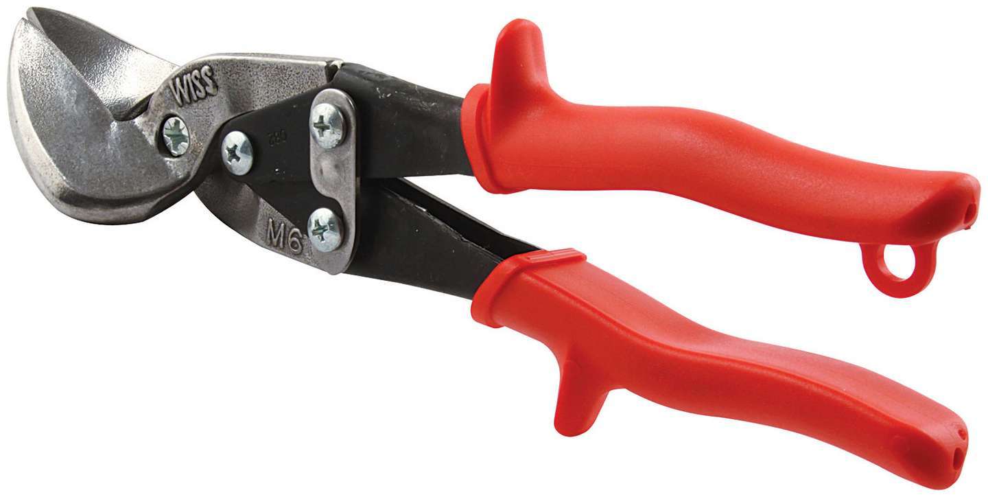 ALLSTAR PERFORMANCE Offset Tin Snips Red Straight and LH Cut ALLSTAR PERFORMANCE