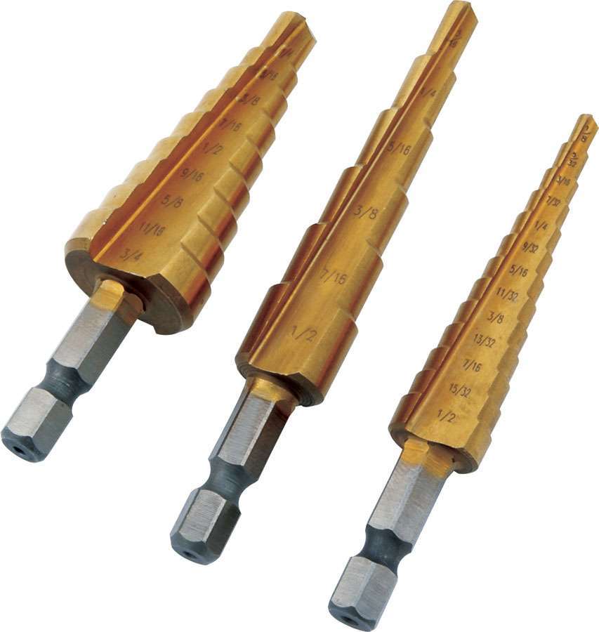 ALLSTAR PERFORMANCE Step Drill Set 3pc ALLSTAR PERFORMANCE