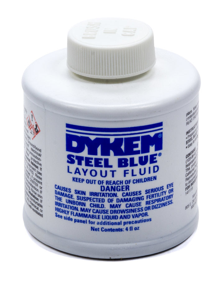 ALLSTAR PERFORMANCE Dykem Layout Fluid 4oz Brush in Cap ALLSTAR PERFORMANCE