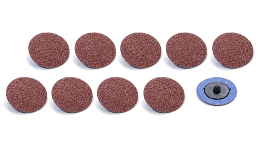 ALLSTAR PERFORMANCE Twist Lock Sanding Disc 2in 60 Grit 10pk ALLSTAR PERFORMANCE