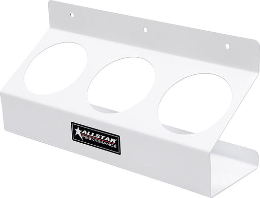 ALLSTAR PERFORMANCE Aerosol Can Holder White 3 Hole ALLSTAR PERFORMANCE