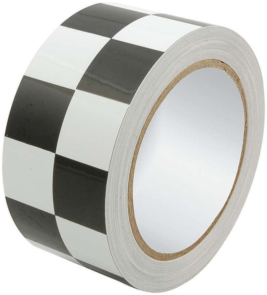 ALLSTAR PERFORMANCE Racers Tape 2in x 45ft Checkered Black/White ALLSTAR PERFORMANCE