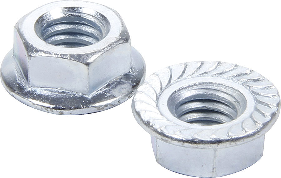 ALLSTAR PERFORMANCE Serrated Flange Nuts 5/16-18 10pk ALLSTAR PERFORMANCE