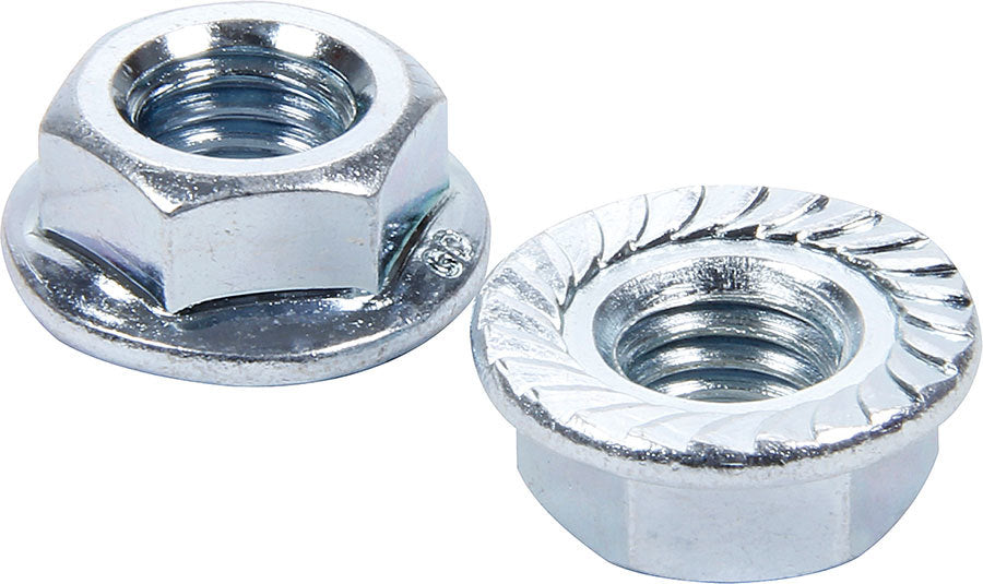 ALLSTAR PERFORMANCE Serrated Flange Nuts 7/16-14 10pk ALLSTAR PERFORMANCE