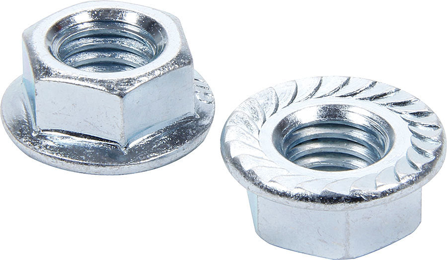 ALLSTAR PERFORMANCE Serrated Flange Nuts 1/2-13 10pk ALLSTAR PERFORMANCE