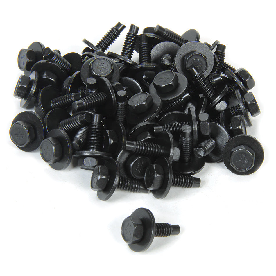 ALLSTAR PERFORMANCE Body Bolt 3/4in 50pk Black ALLSTAR PERFORMANCE