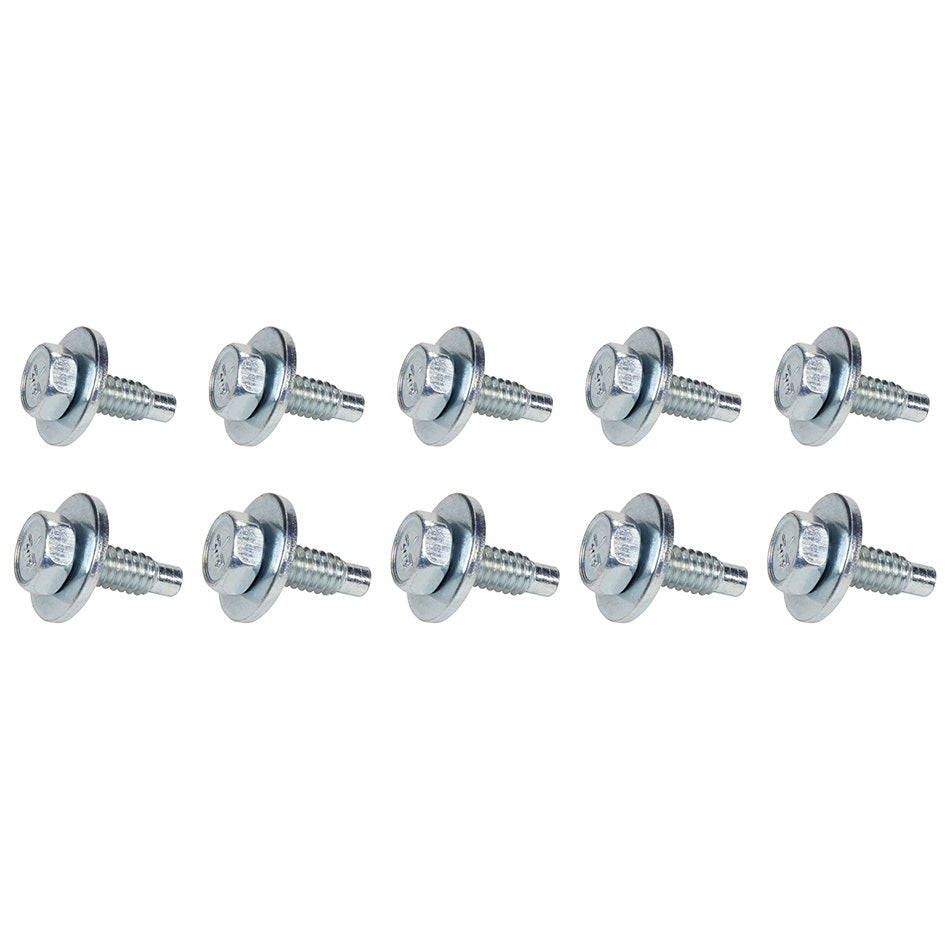 ALLSTAR PERFORMANCE Body Bolt 3/4in 10pk Silver ALLSTAR PERFORMANCE