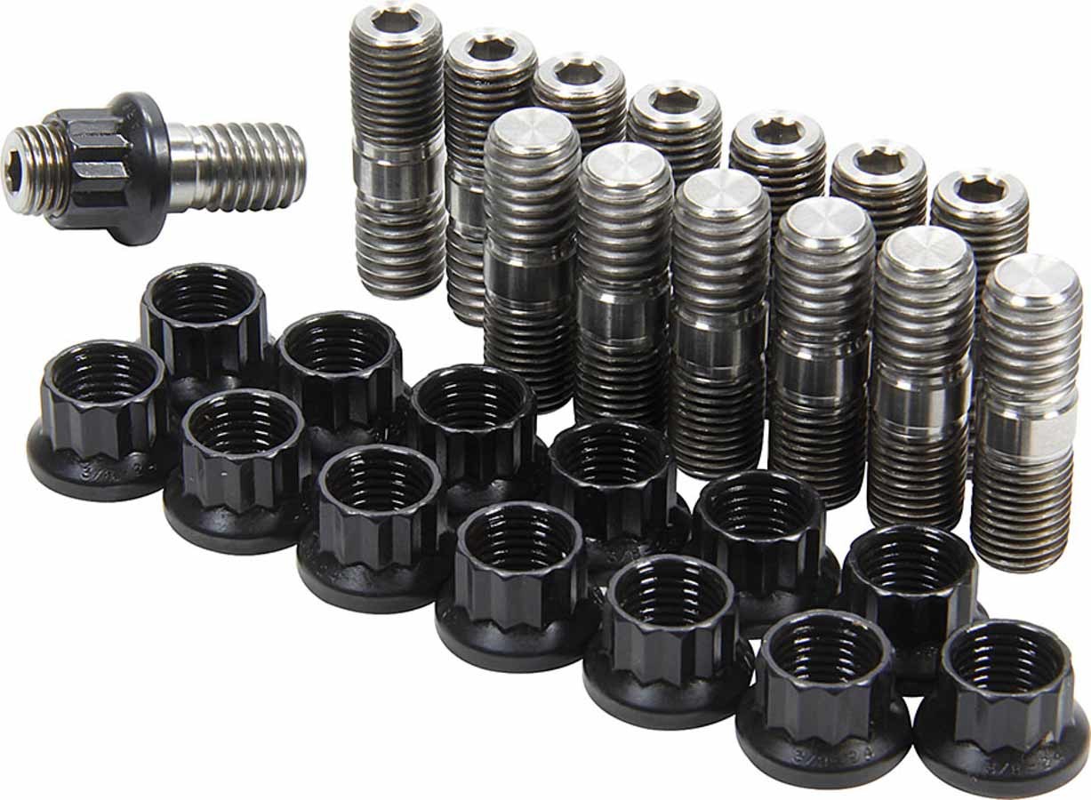 ALLSTAR PERFORMANCE Header Stud Kit Titanium ALLSTAR PERFORMANCE