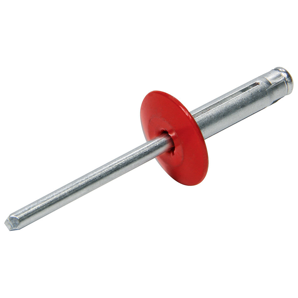 ALLSTAR PERFORMANCE Lg Hd Rivet 250Pk Red Flange Type Alum Mandrel ALLSTAR PERFORMANCE