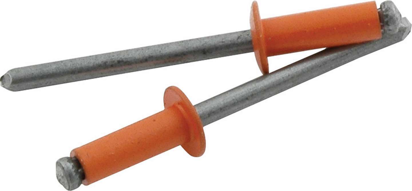 ALLSTAR PERFORMANCE Sm Hd Rivet Orange 250pk ALLSTAR PERFORMANCE