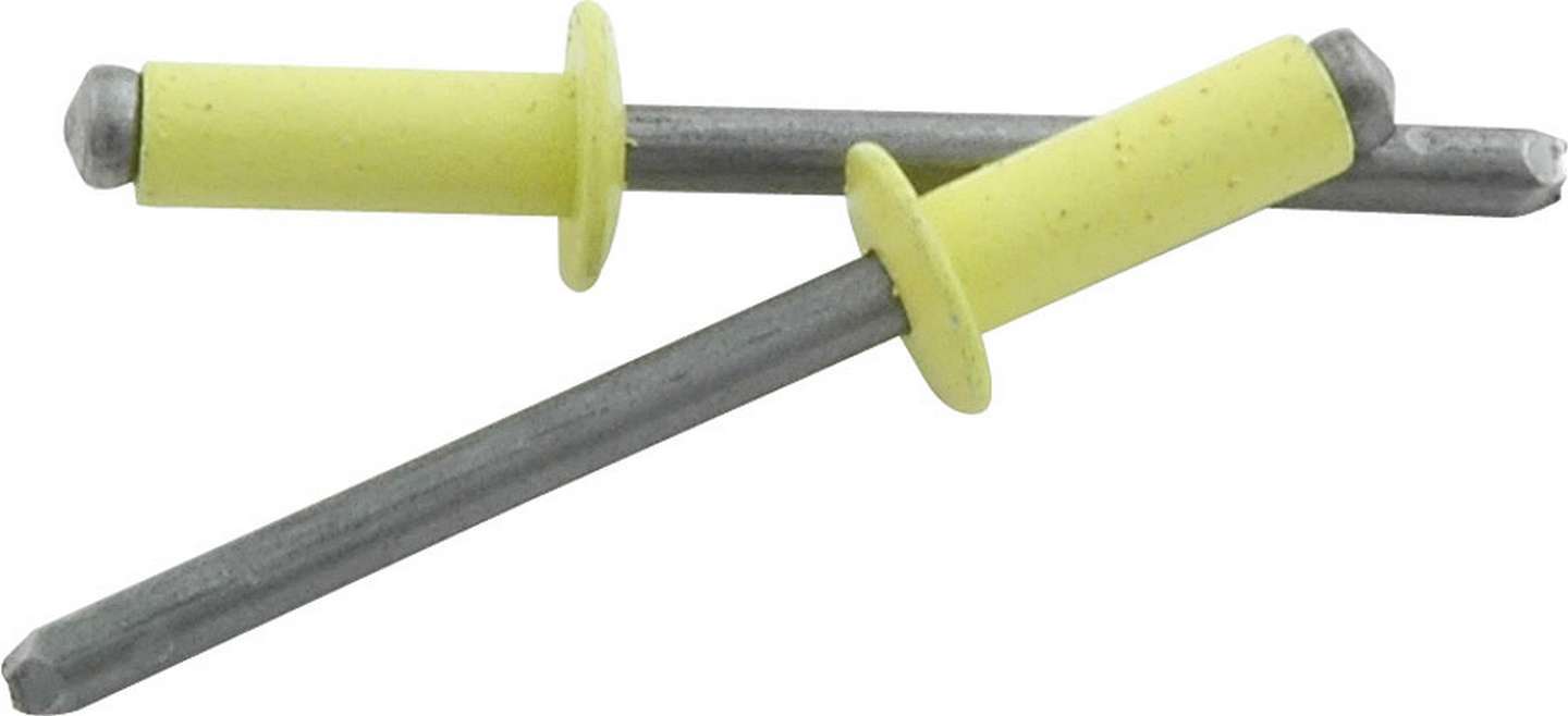 ALLSTAR PERFORMANCE Sm Hd Rivet Yellow 250pk ALLSTAR PERFORMANCE