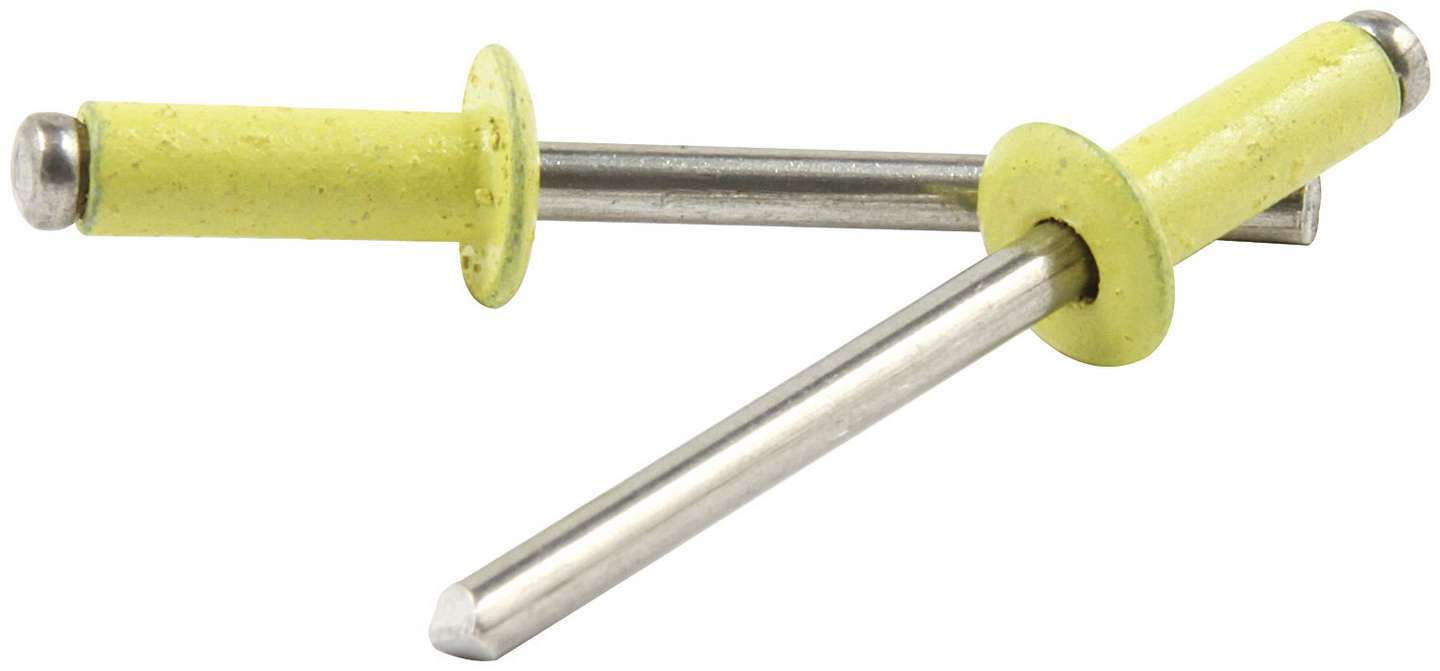 ALLSTAR PERFORMANCE Sm Hd Rivet Yellow Alum 250pk ALLSTAR PERFORMANCE