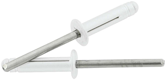 ALLSTAR PERFORMANCE Md Hd Rivet 250Pk Silver Flange Type St Mandrel ALLSTAR PERFORMANCE