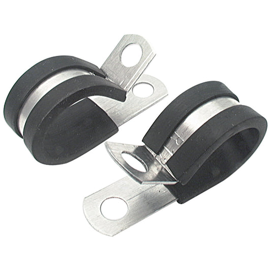 ALLSTAR PERFORMANCE Aluminum Line Clamps 5/8in 50pk ALLSTAR PERFORMANCE