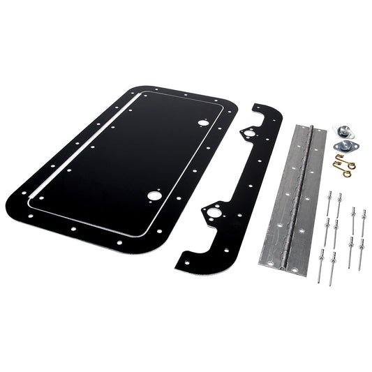 ALLSTAR PERFORMANCE Access Panel Kit Black 6in x 14in ALLSTAR PERFORMANCE