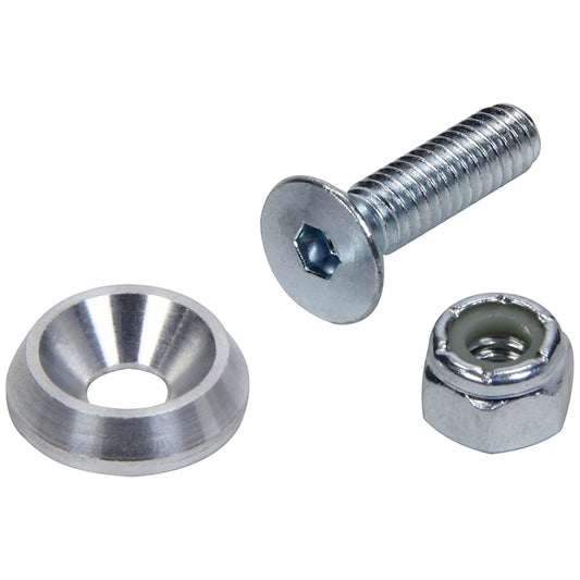 ALLSTAR PERFORMANCE Countersunk Bolts 1/4in w/ 3/4in Washer 50pk ALLSTAR PERFORMANCE