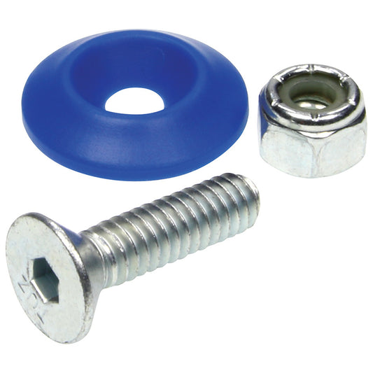 ALLSTAR PERFORMANCE Countersunk Bolt Kit Blue 50pk ALLSTAR PERFORMANCE