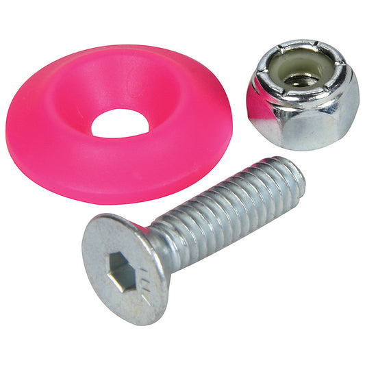 ALLSTAR PERFORMANCE Countersunk Bolt Kit Pink 50pk ALLSTAR PERFORMANCE